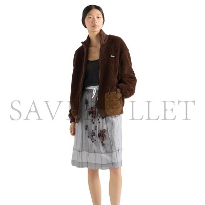 PRADA EMBROIDERED CHIFFON MIDI-SKIRT P172ZR PRADA EMBROIDERED CHIFFON MIDI-SKIRT P172ZR