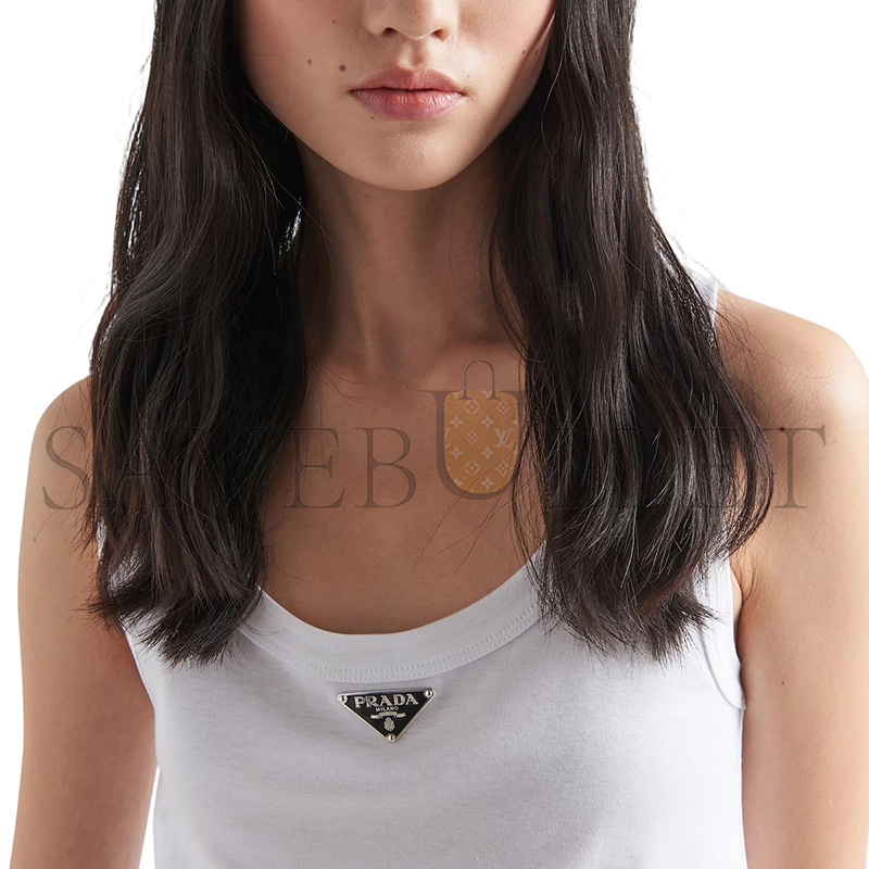 PRADA JERSEY CROPPED TOP 39546C PRADA JERSEY CROPPED TOP 39546C