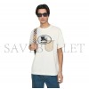 BURBERRY KNIGHT STAMP COTTON T-SHIRT 81234321