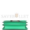 HERMÈS CONSTANCE 18 VERT COMICS EPSOM PALLADIUM HARDWARE (18*15*5cm) 