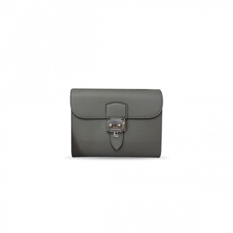 HERMÈS SAC A DEPECHES 21 BAG IN EPSOM (21*17*4cm) 