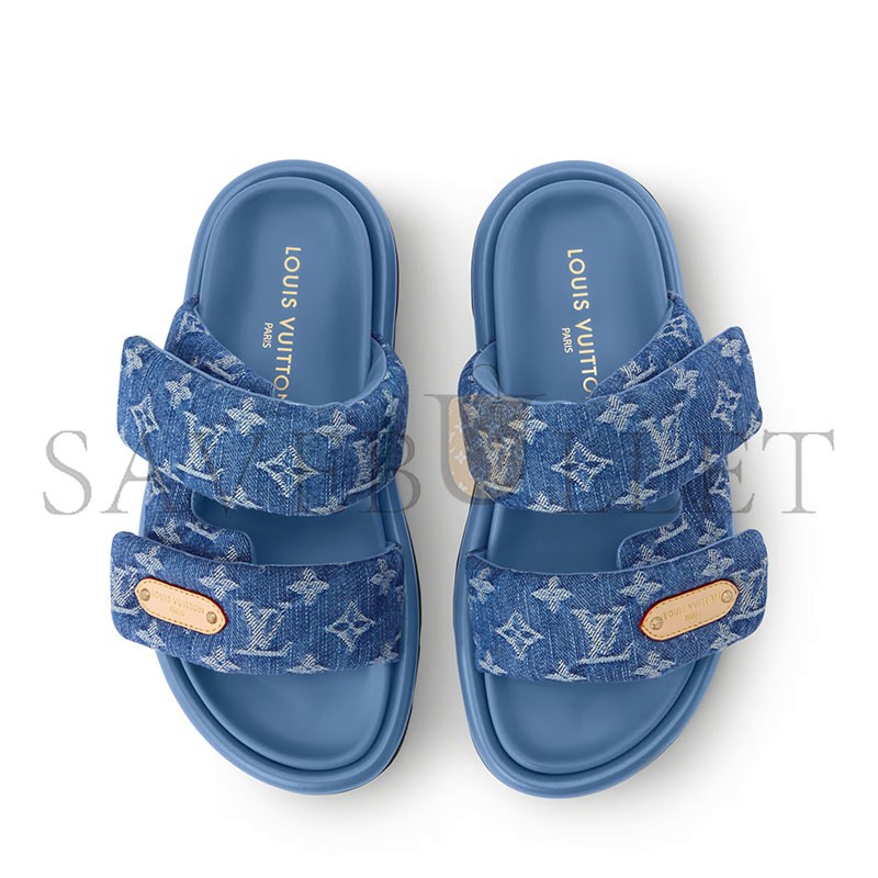 LOUIS VUITTON POOL PILLOW COMFORTABLE SLIPPERS 1AJN76 LOUIS VUITTON POOL PILLOW COMFORTABLE SLIPPERS 1AJN76