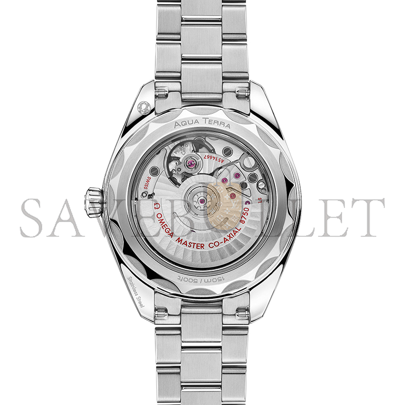 OMEGA SEAMASTER AQUA TERRA 150M 30MM, STEEL ON STEEL 220.10.30.20.10.002