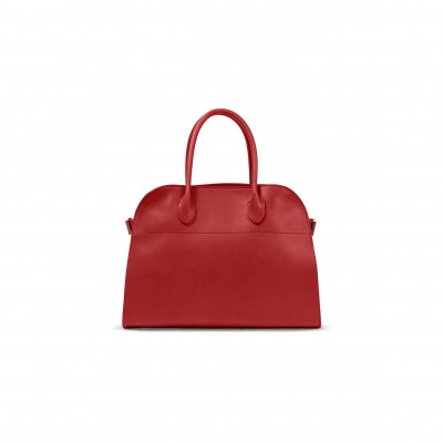 THE ROW SOFT MARGAUX 12 LEATHER HANDBAG (30*23*19cm) THE ROW SOFT MARGAUX 12 LEATHER HANDBAG (30*23*19cm)