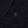 GUCCI COTTON PIQUET POLO SHIRT WITH CRYSTALS 815514 GUCCI COTTON PIQUET POLO SHIRT WITH CRYSTALS 815514