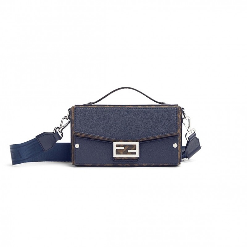 FENDI SOFT TRUNK BAGUETTE 7VA565AQWHF1O8P (21.5*13*6.5cm) FENDI SOFT TRUNK BAGUETTE 7VA565AQWHF1O8P (21.5*13*6.5cm)