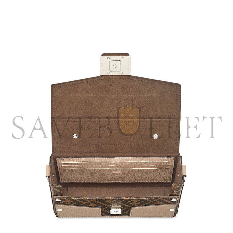 FENDI BAGUETTE SOFT TRUNK 7VA565AQWH F15Q6 (21.5*13*6.5cm)