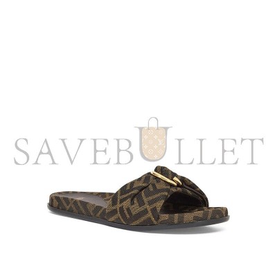 FENDI FEEL KNOTTED SLIDE SANDAL FENDI FEEL KNOTTED SLIDE SANDAL