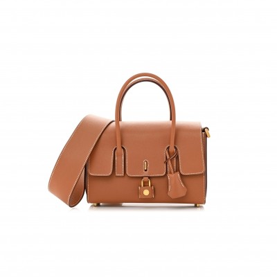 HERMÈS MASTER NEW DRAG 22 EVERCOLOR GOLD (22*14*8cm)