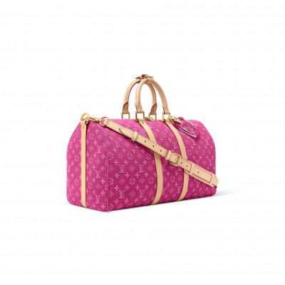 LOUIS VUITTON DENIM KEEPALL 45 M27944 (45*27*20cm)