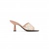 GUCCI GG MID-HEEL SLIDE SANDALS 747245 GUCCI GG MID-HEEL SLIDE SANDALS 747245