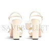 GUCCI WOMEN'S PLATFORM SANDAL WITH DOUBLE G 853693 