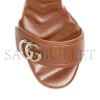 GUCCI WOMEN'S PLATFORM SANDAL WITH DOUBLE G 853693 