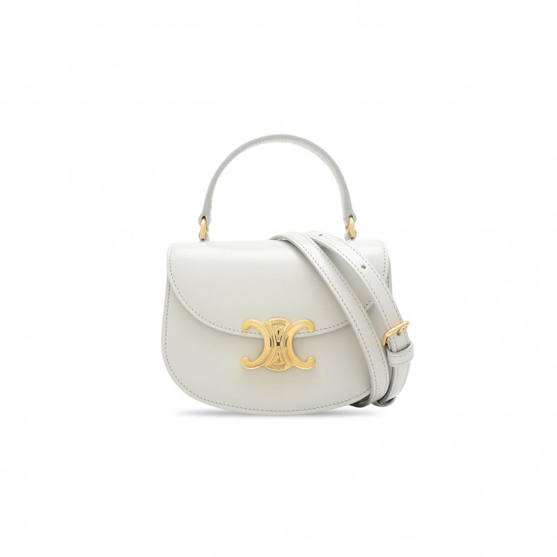 CELINE MINI BESACE CLEA IN SHINY CALFSKIN 10L063ETZ (15.5*11.5*5cm)