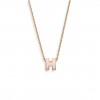 HERMES GOLD POP H NECKLACE METAL 