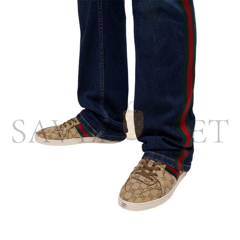GUCCI MEN'S STRETCH LOW-TOP SNEAKER ‎871608