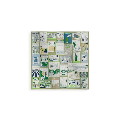 HERMES SCARF ON EST BIEN ICI ! SCARF 90 H004298S (88.5*88.5cm)