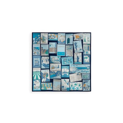 HERMES SCARF ON EST BIEN ICI ! SCARF 90 H004298S (88.5*88.5cm)