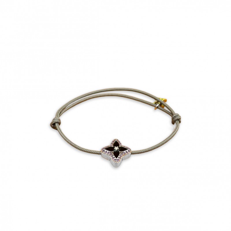 LOUIS VUITTON MONOGRAM STESIA CORDON BRACELET