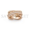 VAN CLEEF ARPELS PERLÉE DIAMONDS DUO RING VCARP9XQ00
