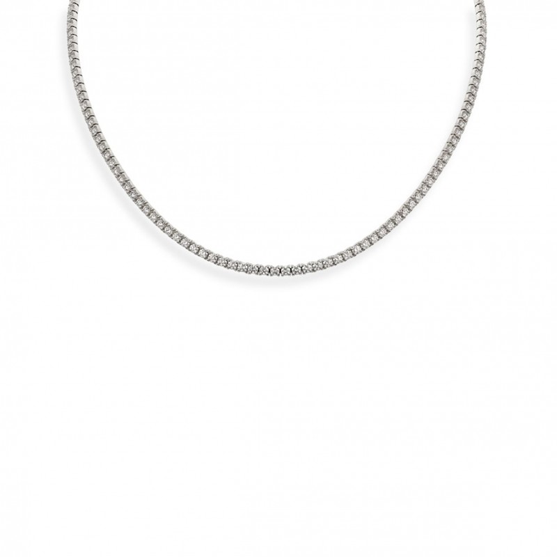CARTIER ESSENTIAL LINE NECKLACE BRILLIANT CUT DIAMOND N7424155