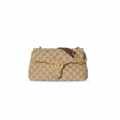 GUCCI GG MARMONT SMALL SHOULDER BAG 855371 (23*17*9cm)