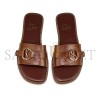 CHRISTIAN LOUBOUTIN HER IN ROMA LEATHER MULE SANDALS 1260519B439