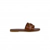 CHRISTIAN LOUBOUTIN HER IN ROMA LEATHER MULE SANDALS 1260519B439