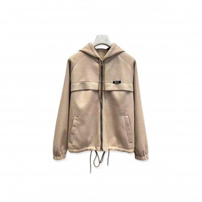 PRADA TECHNICAL FLEECE HOODIE JACKET PRADA TECHNICAL FLEECE HOODIE JACKET