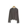 MIU MIU JACQUARD JERSEY T-SHIRT MJLA46