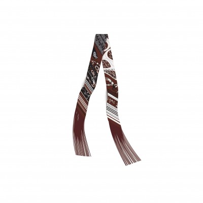 HERMES SCARF FESTIVAL DES AMAZONES FRINGE TWILLY