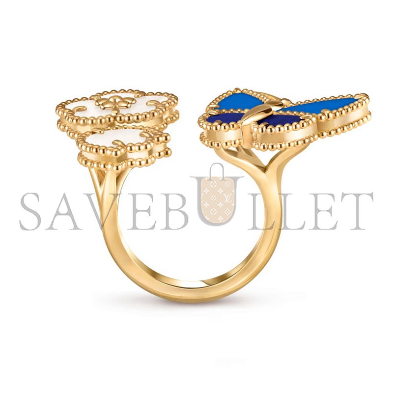 VAN CLEEF ARPELS LUCKY SPRING BUTTERFLY BETWEEN THE FINGER RING VCARPKGT00