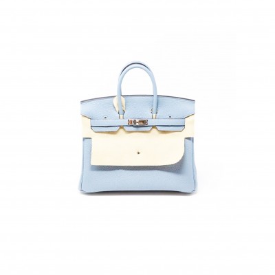 HERMES MASTER BIRKIN 25 BLEU BRUME  (25*20*13cm)