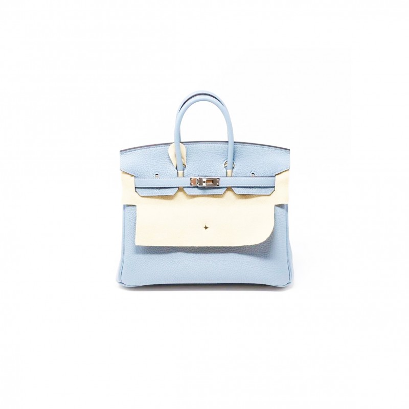 HERMES MASTER BIRKIN 25 BLEU BRUME  (25*20*13cm)