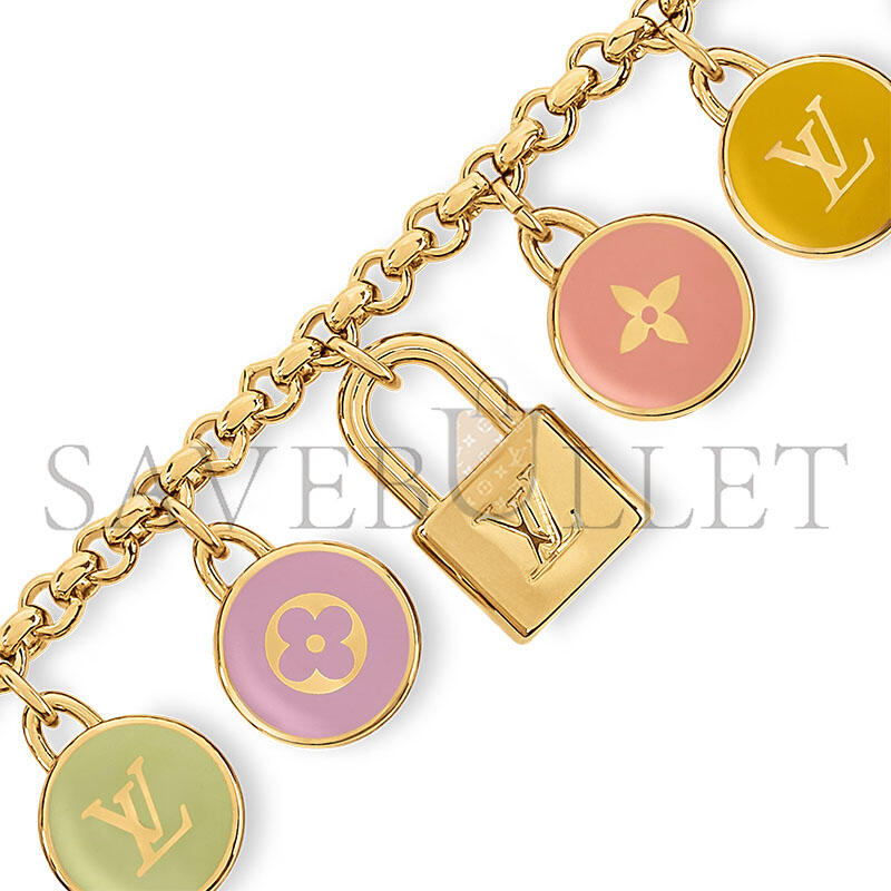LOUIS VUITTON LV CONFETTI BRACELET M1864A LOUIS VUITTON LV CONFETTI BRACELET M1864A