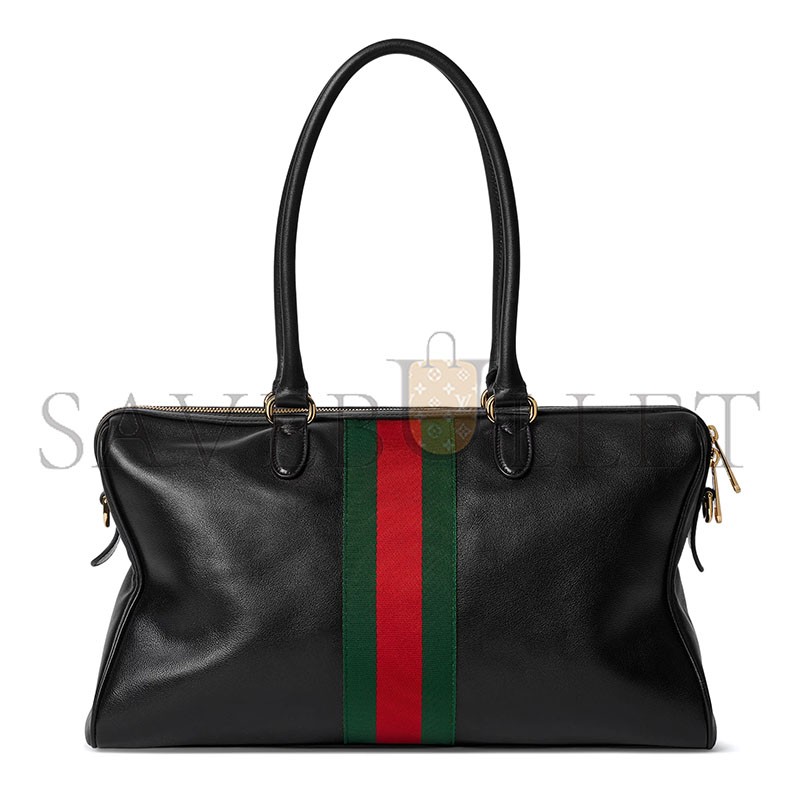 GUCCI BORSETTO LARGE BOSTON BAG 866734 (38.5*22.5*13cm) GUCCI BORSETTO LARGE BOSTON BAG 866734 (38.5*22.5*13cm)
