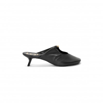 LOEWE PEBBLE SOFT MULE IN NAPPA LAMBSKIN L815379X95