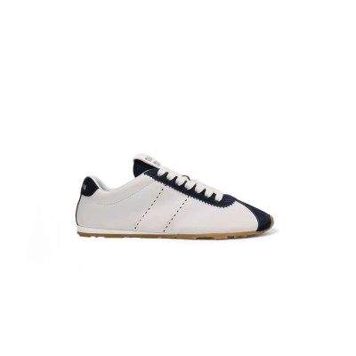 MIUMIU LEATHER SNEAKERS