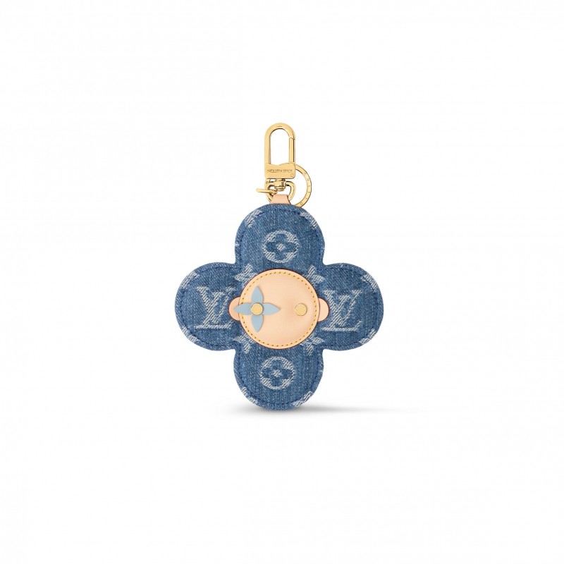 LOUIS VUITTON VIVIENNE DENIM BAG CHARM M03659