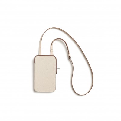 HERMÈS MASTER HAC A BOX PHONE CASE PALLADIUM HARDWARE H084162CK10 (17.5*10.3*2.4cm)