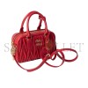 MIU MIU ARCADIE MATELASSÉ NAPPA LEATHER BAG 5BB123 (19*13*6cm)