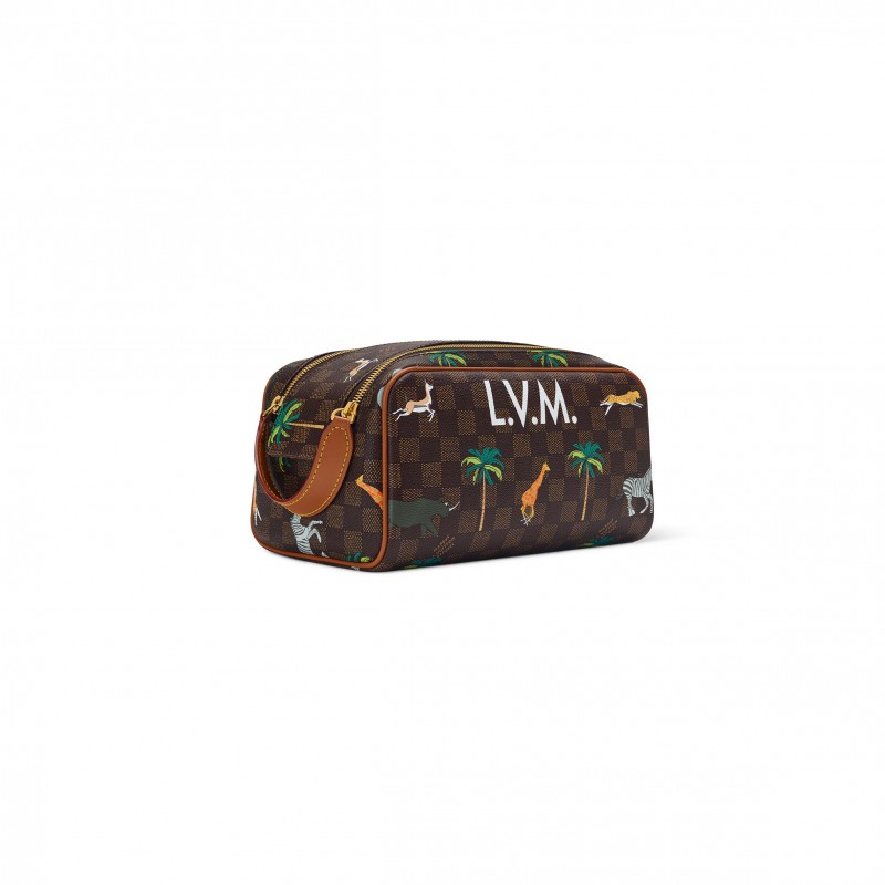 LOUIS VUITTON & THE DARJEELING LIMITED DOPP KIT CANVAS N40889 (28*16.5*15cm) LOUIS VUITTON & THE DARJEELING LIMITED DOPP KIT CANVAS N40889 (28*16.5*15cm)