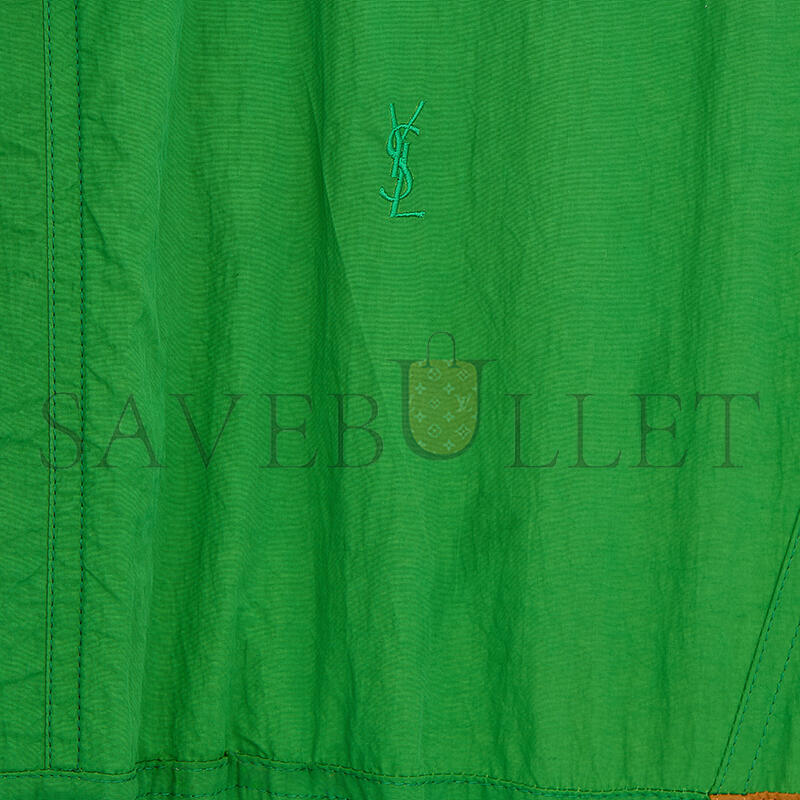 YSL CASSANDRE WINDBREAKER IN NYLON FAILLE 868586Y6J183710 YSL CASSANDRE WINDBREAKER IN NYLON FAILLE 868586Y6J183710