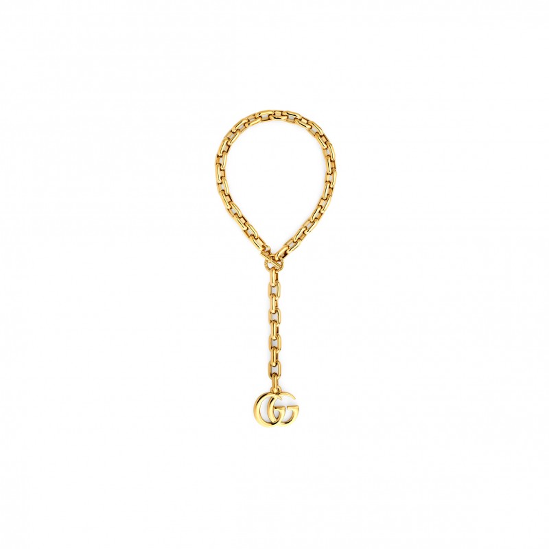 GUCCI GG MARMONT PENDANT CHAIN NECKLACE 863865