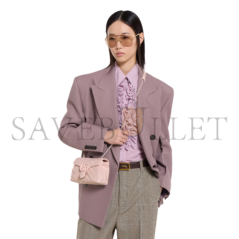 GUCCI GG MARMONT MINI SHOULDER BAG 856368 (20*12*6.5cm) GUCCI GG MARMONT MINI SHOULDER BAG 856368 (20*12*6.5cm)