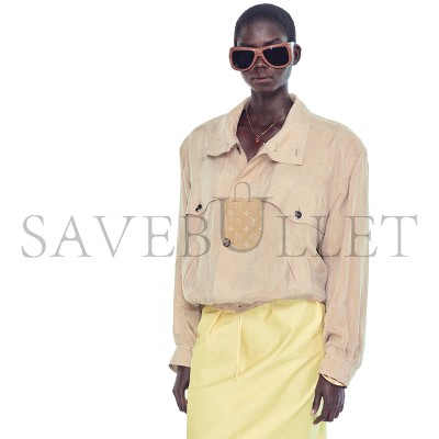 YSL JACKET IN CUPRO 853360Y6J712160 YSL JACKET IN CUPRO 853360Y6J712160