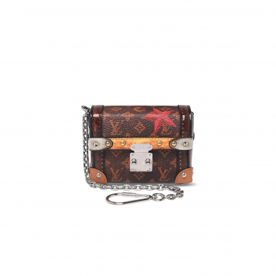 LOUIS VUITTON ESSENTIAL TRUNK BAG CHARM KEYCHAIN M52226 (11*8*5cm)