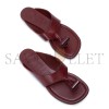 LOEWE TOGGLE FLAT SANDAL IN SHINY SMOOT CALFSKIN L815465XB9 LOEWE TOGGLE FLAT SANDAL IN SHINY SMOOT CALFSKIN L815465XB9