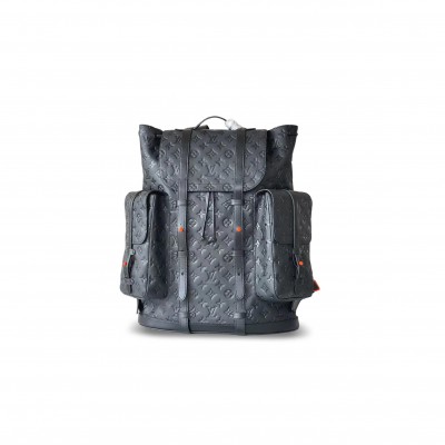 LOUIS VUITTON CHRISTOPHER BACKPACK GM MONOGRAM EMPREINTE BLACK (49*44*22cm) LOUIS VUITTON CHRISTOPHER BACKPACK GM MONOGRAM EMPREINTE BLACK (49*44*22cm)