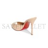 CHRISTIAN LOUBOUTIN ME DOLLY PEEP TOE SLIDE SANDAL 